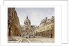 The courtyard of the Old Sorbonne by Emmanuel Lansyer