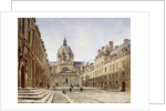 The courtyard of the Old Sorbonne by Emmanuel Lansyer