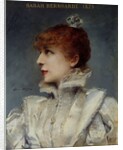Portrait of Sarah Bernhardt by Louise Abbema