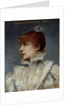 Portrait of Sarah Bernhardt by Louise Abbema