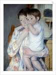 Mother and child by Mary Cassatt