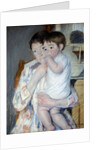 Mother and child by Mary Cassatt