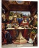 The Four doctors of the Church represented with attributes of the Four Evangelists by Il Pavese