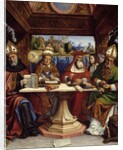 The Four doctors of the Church represented with attributes of the Four Evangelists by Il Pavese