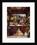 The Four doctors of the Church represented with attributes of the Four Evangelists by Il Pavese