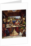 The Four doctors of the Church represented with attributes of the Four Evangelists by Il Pavese