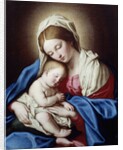 Sleep of the Child Jesus by Sassoferrato