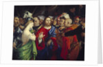 Christ and the Woman Taken in Adultery by Lorenzo Lotto
