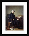 Portrait of Jules Michelet by Thomas Couture