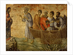 The Apparition on the Lake of Tiberiade by Duccio di Buoninsegna