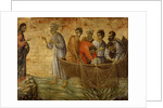 The Apparition on the Lake of Tiberiade by Duccio di Buoninsegna