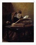 The old scientist by Jean Paul Laurens