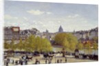 The Quai du Louvre in Paris by Claude Monet