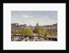 The Quai du Louvre in Paris by Claude Monet