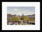 The Quai du Louvre in Paris by Claude Monet