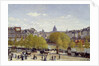 The Quai du Louvre in Paris by Claude Monet