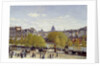The Quai du Louvre in Paris by Claude Monet