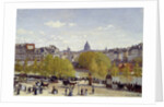 The Quai du Louvre in Paris by Claude Monet