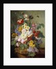 Flowers in a rock by Elise Bruyere