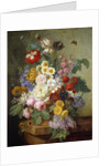 Flowers in a rock by Elise Bruyere