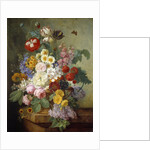 Flowers in a rock by Elise Bruyere