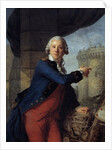 Portrait of Jean Henri Masers de Latude by Antoine Vestier