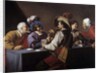 The cards players by Theodore Rombouts