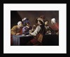 The cards players by Theodore Rombouts