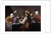 The cards players by Theodore Rombouts