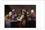 The cards players by Theodore Rombouts