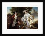 Portrait of Peter Perez Burdett and his wife Hannah by Joseph Wright of Derby