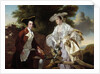 Portrait of Peter Perez Burdett and his wife Hannah by Joseph Wright of Derby