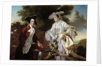 Portrait of Peter Perez Burdett and his wife Hannah by Joseph Wright of Derby