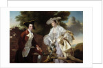 Portrait of Peter Perez Burdett and his wife Hannah by Joseph Wright of Derby