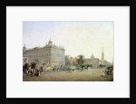 View of Nevsky Prospekt in Saint Petersburg by Vasily Sadovnikov