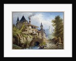 The laundry women in front of the castle by Belaife