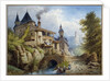 The laundry women in front of the castle by Belaife
