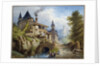 The laundry women in front of the castle by Belaife