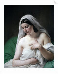 Odalisque (Odalisca) by Francesco Hayez