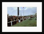 The Course at Longchamp by Jean Beraud