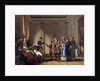 Benevolent act of the Emperor Napoleon I during the Polish camp by Jean Charles Tardieu