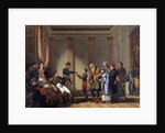 Benevolent act of the Emperor Napoleon I during the Polish camp by Jean Charles Tardieu