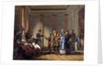 Benevolent act of the Emperor Napoleon I during the Polish camp by Jean Charles Tardieu