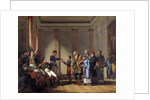 Benevolent act of the Emperor Napoleon I during the Polish camp by Jean Charles Tardieu