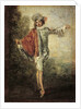 The Indifferent man by Jean Antoine Watteau
