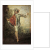 The Indifferent man by Jean Antoine Watteau