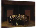 Treaty of Baden by Johan Rudolf Huber