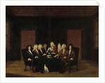 Treaty of Baden by Johan Rudolf Huber
