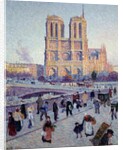 The Quai Saint-Michel and Notre-Dame by Maximilien Luce