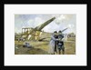 Heavy Artillery on the Railway by Francois Flameng